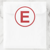 Set für den Feuerlöscher von Race Car Runder Aufkleber (Tasche)