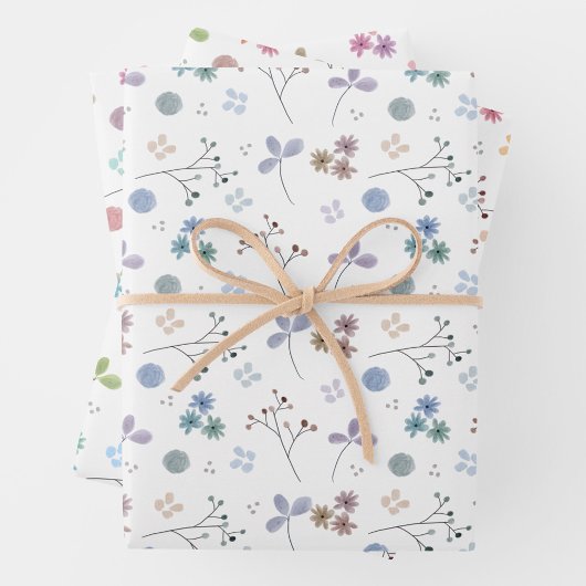 Set für die Blumenbedeckung | 3 Blatt