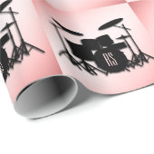Set für die Trommel für Monogramm Geschenkpapier (Rolleneckpunkt)