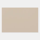 Set für die Umrandung der neutralen Farbpalette Geschenkpapier Set (Vorderseite 3)