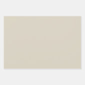 Set für die Umrandung der neutralen Farbpalette Geschenkpapier Set (Vorderseite 2)