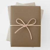 Set für die Umrandung der neutralen Farbpalette Geschenkpapier Set (Beispiel)