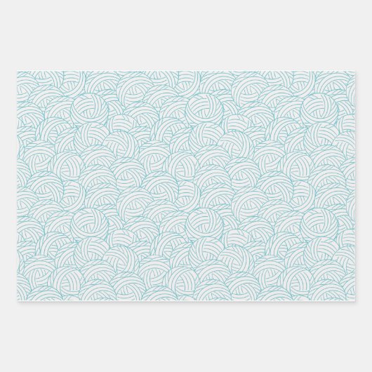 Set für Ditsy-Sheep-Wrapping Geschenkpapier Set (Vorderseite 2)