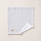 Set für Einmalbadehandtücher (Waschlappen)