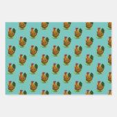 Set für Einwickelpapier, 3 Stile, Geschenkpapier Set (Vorderseite 3)