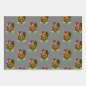 Set für Einwickelpapier, 3 Stile, Geschenkpapier Set (Vorderseite 2)