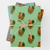 Set für Einwickelpapier, 3 Stile, Geschenkpapier Set (Beispiel)