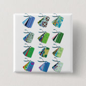 Set für farbenfrohe Muster Button (Vorderseite)