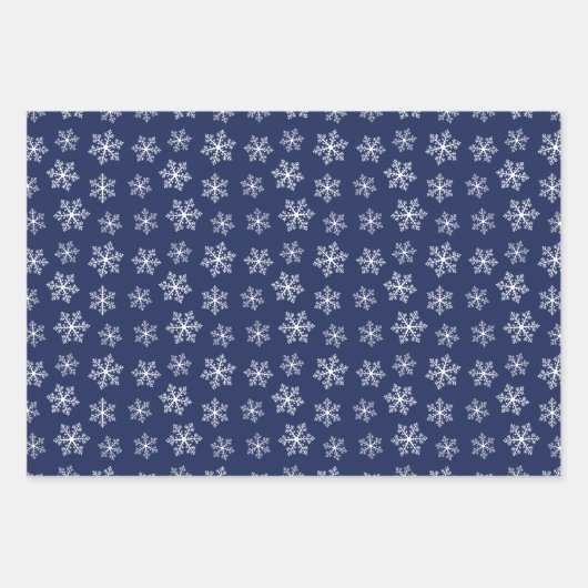 Set für festes Schneeflottpapier Geschenkpapier Set (Vorderseite)