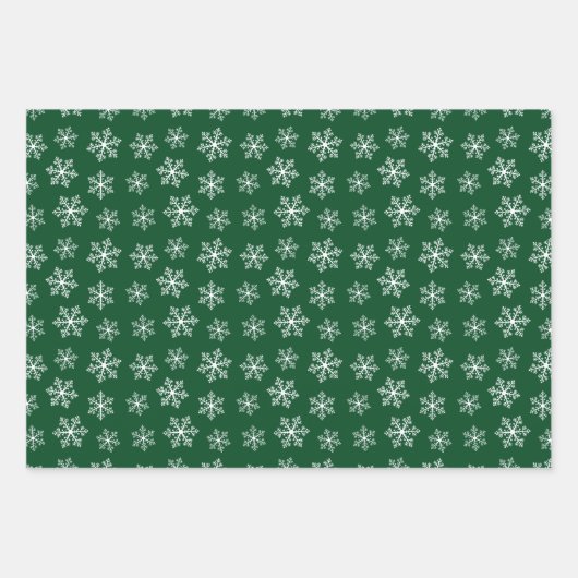 Set für festes Schneeflottpapier Geschenkpapier Set (Vorderseite 3)