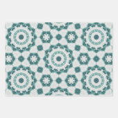 Set für Flachfolien von Ocean Themed Wrapping Pape Geschenkpapier Set (Vorderseite 3)