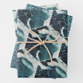 Set für Flachfolien von Ocean Themed Wrapping Pape Geschenkpapier Set (Beispiel)