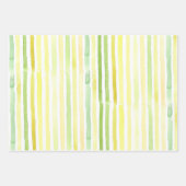 Set für Flachpapier 3, Aquarell Geschenkpapier Set (Vorderseite 2)