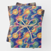 Set für Flachpapier 3.WIERD & STRANGE Geschenkpapier Set (Beispiel)