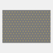 Set für Flachpapier für klassische Sterne von 3 Geschenkpapier Set (Vorderseite 2)