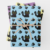 Set für Flachpapier von Noir Cat Wrapping Geschenkpapier Set (Beispiel)