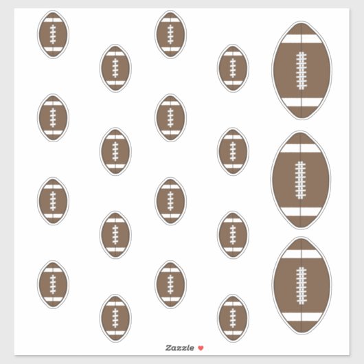 Set für Fußball-Sticker Aufkleber (Blatt)