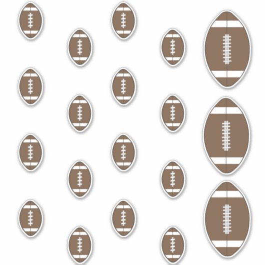 Set für Fußball-Sticker Aufkleber (Vorderseite)