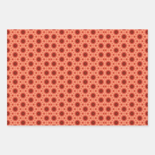 Set für Fuzz Geometrisches Muster 6 Geschenkpapier Set (Vorderseite 2)