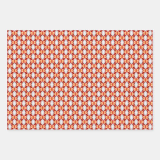 Set für Fuzz Geometrisches Muster 7 Geschenkpapier Set (Vorderseite 2)