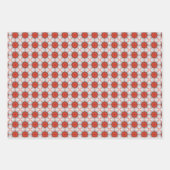 Set für Fuzz Geometrisches Muster 7 Geschenkpapier Set (Vorderseite)