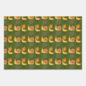 Set für Gemustertes Wrapping Geschenkpapier Set (Vorderseite)