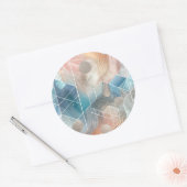 Set für geometrische Sticker - Abstraktes Design (Umschlag)