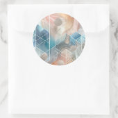 Set für geometrische Sticker - Abstraktes Design (Tasche)