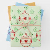 Set für Geschenke - Rundbaumschmuck Geschenkpapier Set (Beispiel)