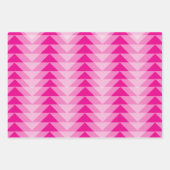 Set für Geschenkgutscheine - Überschneidende Dreie Geschenkpapier Set (Vorderseite)