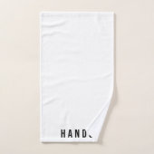 Set für Gesicht, Hände und Körpertuch (Handtuch)