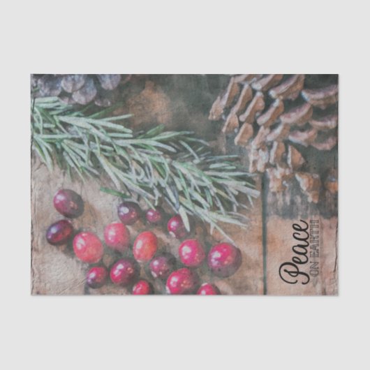 Set für Gewebepapier (2) Weltfrieden Seidenpapier (Vorderseite)