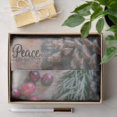 Set für Gewebepapier (2) Weltfrieden Seidenpapier (Geschenk)