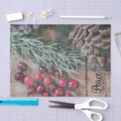 Set für Gewebepapier (2) Weltfrieden Seidenpapier (Handwerk)