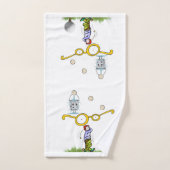 Set für Golf-Sporttücher (Handtuch)