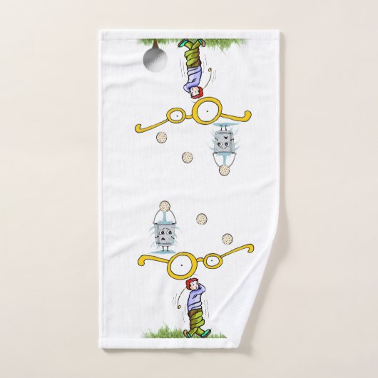 Set für Golf-Sporttücher (Handtuch)