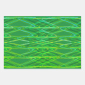 Set für grüne Überdeckungspapiere Geschenkpapier Set (Vorderseite 3)