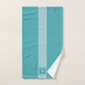 Set für Handtuch in Monogramm (Handtuch)