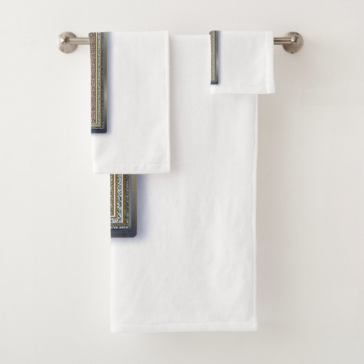 Set für Handtuchhalter im Zwischengeschoss (Insitu)