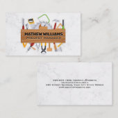 Set für Hardware-Tools | Holzmarmor Terminkarte (Vorne/Hinten)