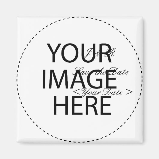 Set für Hochzeitsvorlagen Magnet (Vorne)