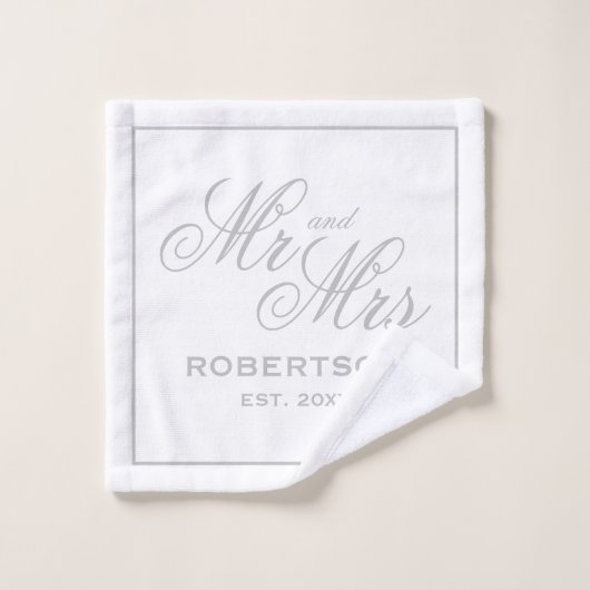 Set für Jungvermählte (Waschlappen)