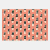 Set für Kaktus-Wrapping-Papier Geschenkpapier Set (Vorderseite)