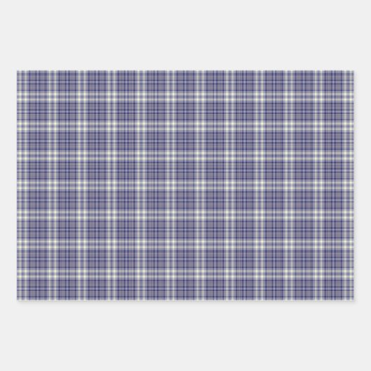 Set für Karierte Musterschachteln Geschenkpapier Set (Vorderseite 3)