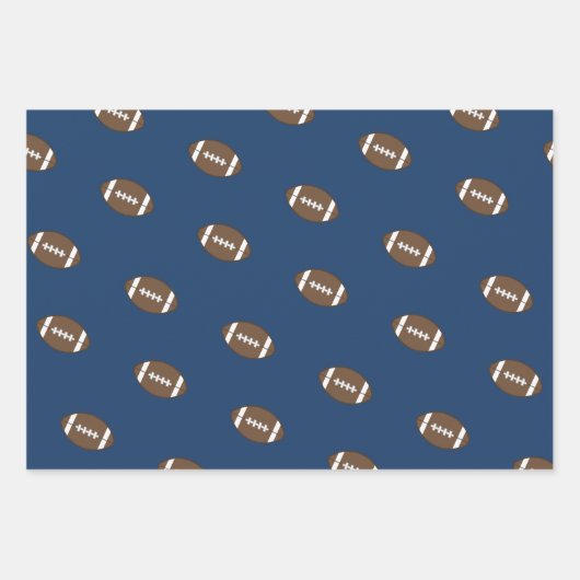 Set für klassisches Fußball-Wrapping Geschenkpapier Set (Vorderseite 3)