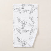 Set für Langusten (Handtuch)