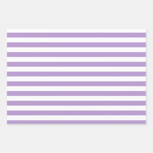 Set für Lavendelmuster Geschenkpapier Set (Vorderseite)