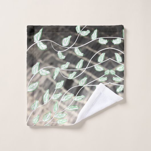 Set für Leaf-Handtuchhalter im Stil (Waschlappen)