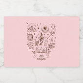 Set für Lebensmittel und Getränke Alkoholflaschenetikett (Einzelnes Label)