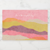 Set für Lebensmittel und Getränke Alkoholflaschenetikett (Einzelnes Label)